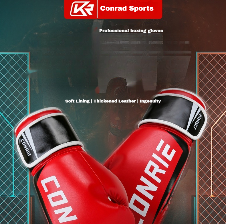 Boxtrainingshandschuhe Wettkampfhandschuhe Indoor-Training Sandsackhandschuhe Kampf Fitness Sanda Handschuhe Erwachsene und Kinder_voghion.com