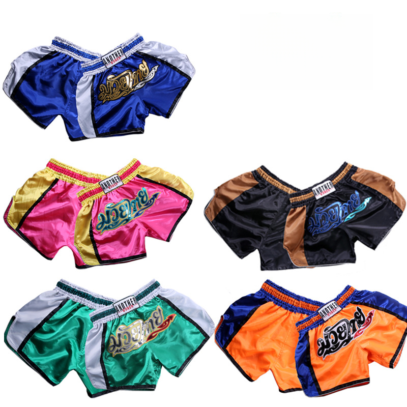 ANOTHERBOXER New Thai Muay Thai Fighting Pants Martial Arts Sanda Sports Training Shorts MMA Men And Women
_voghion.com