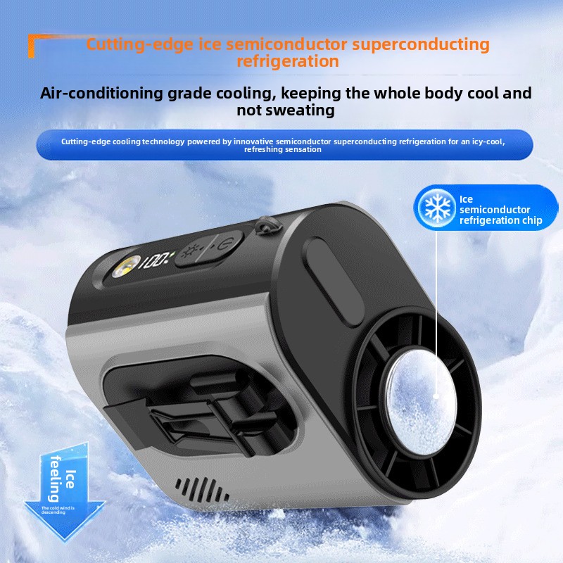 Nuovo ventilatore transfrontaliero 2026, mini ventilatore portatile ad alta velocità con clip da cintura per esterni._voghion.com