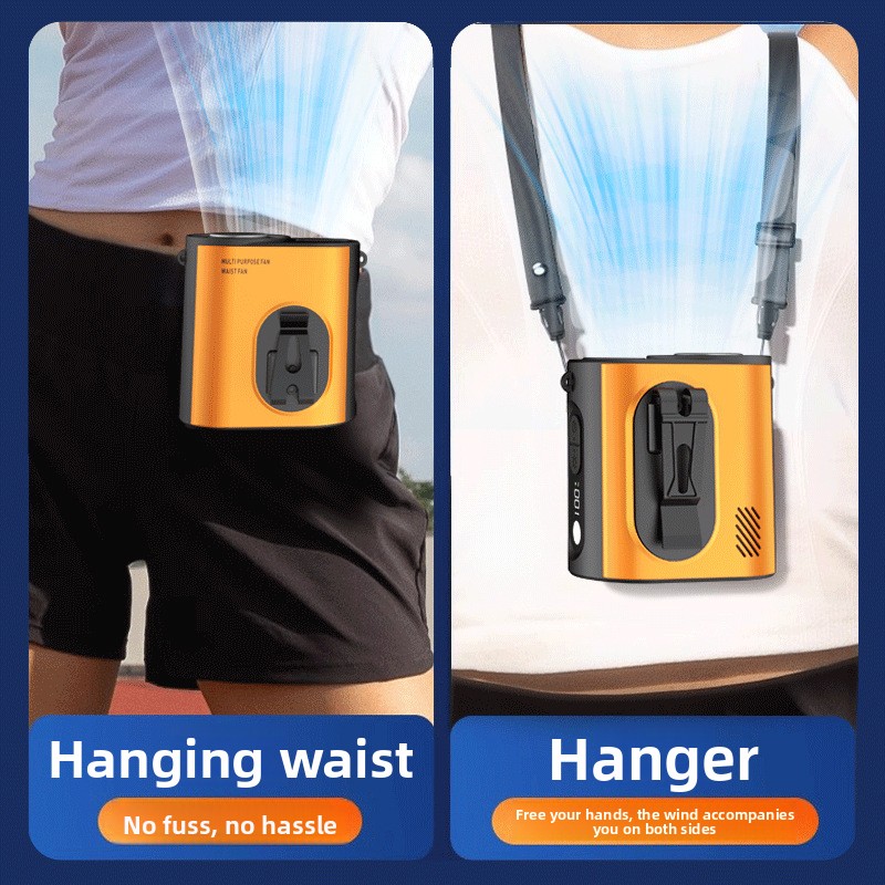 Nuovo ventilatore transfrontaliero 2026, mini ventilatore portatile ad alta velocità con clip da cintura per esterni._voghion.com