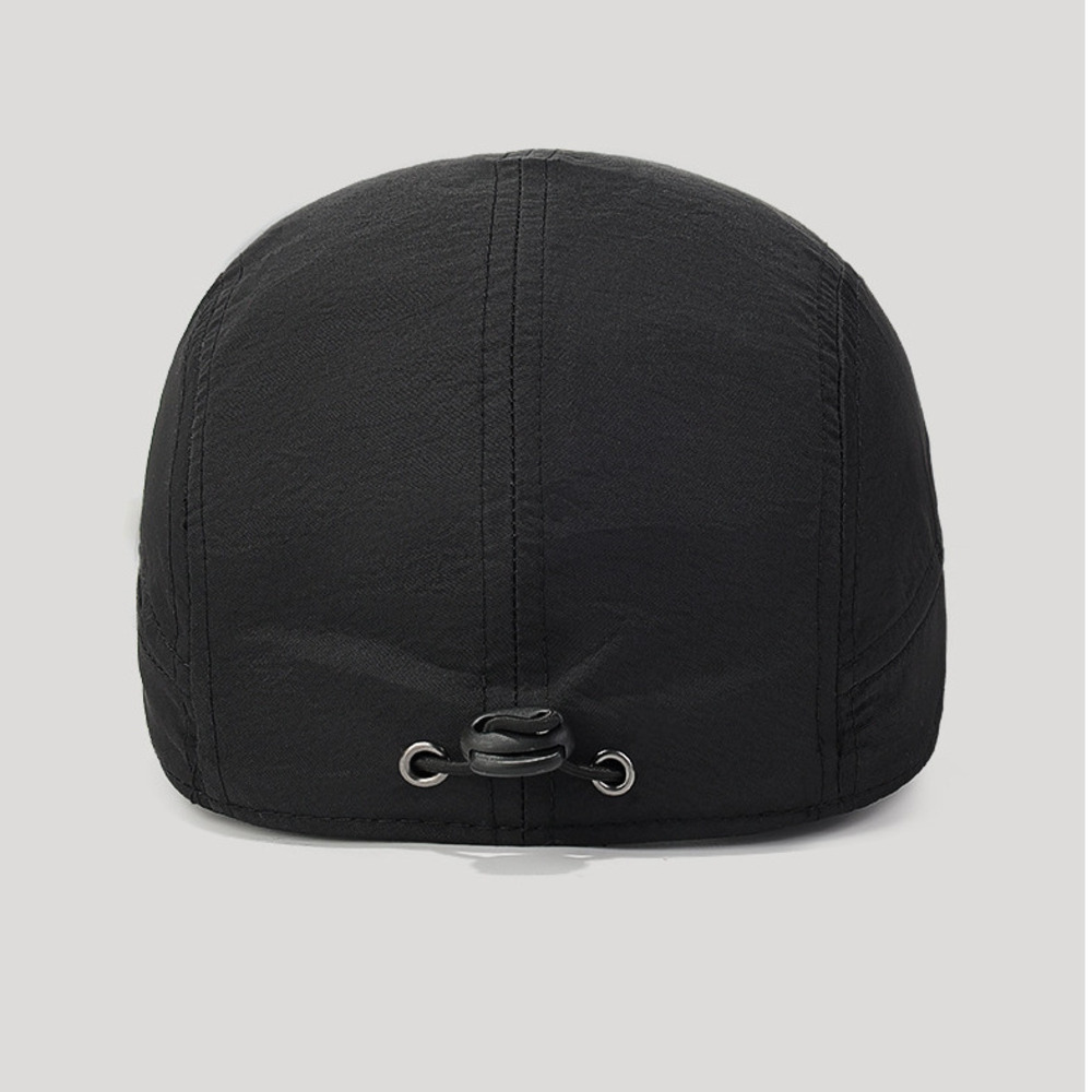 Cappellino da baseball liscio completamente sigillato con visiera corta, ad asciugatura rapida, impermeabile, traspirante, cappello parasole per attività all'aperto_voghion.com