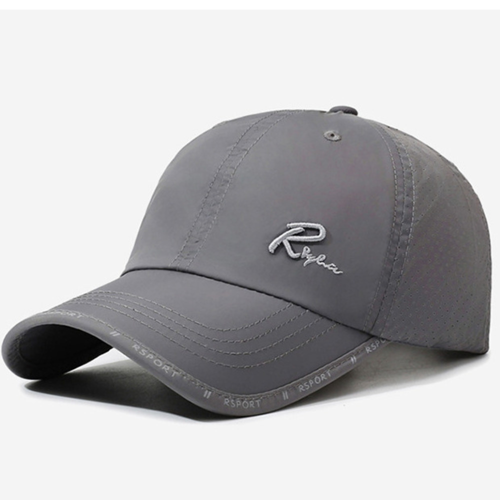 Baseball Cap Embroidered Letter Quick Dry Unisex Casual Style_voghion.com