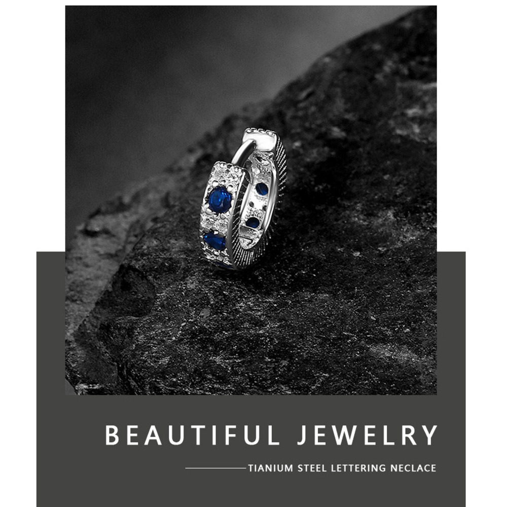 Zirkon Creolen Für Damen Und Herren Trendiger Modeschmuck_voghion.com