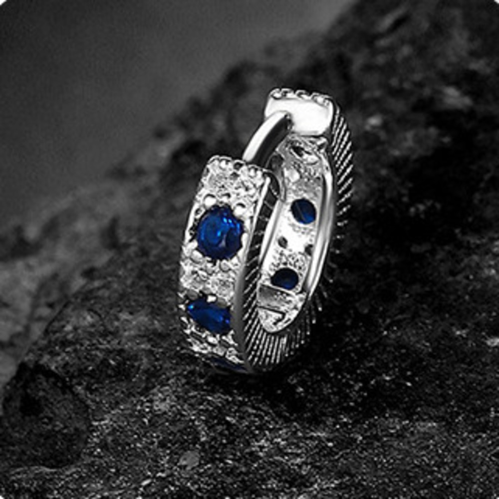 Zirkon Creolen Für Damen Und Herren Trendiger Modeschmuck_voghion.com