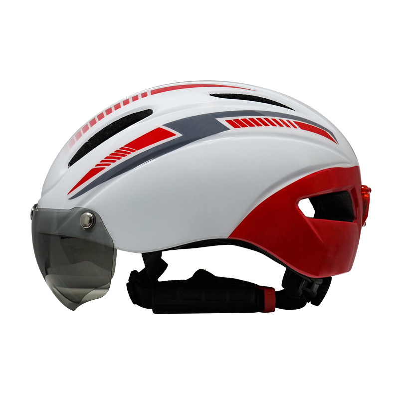 DEVIATE Mountainbike mit Lichtbrille Radfahren Rennradhelm_voghion.com
