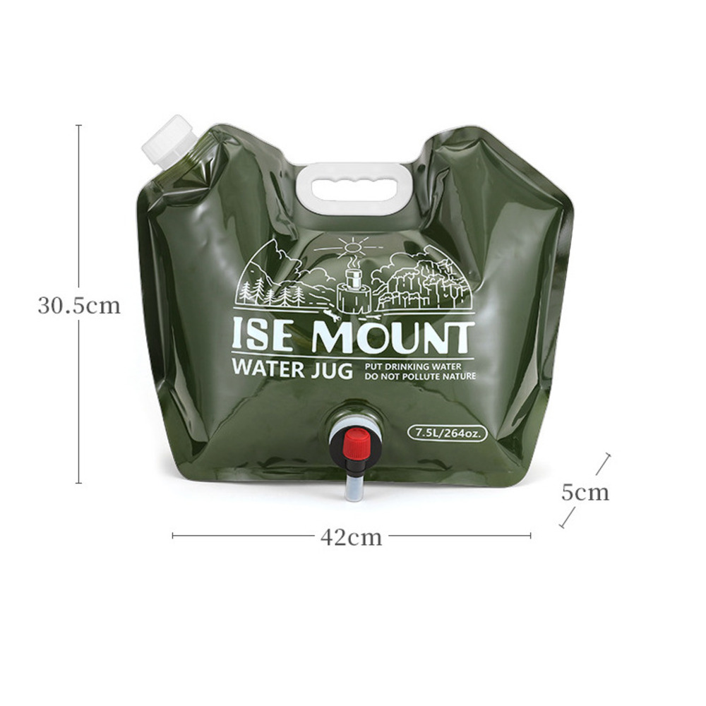 Borsa pieghevole per la conservazione dell'acqua all'aperto, attrezzatura da campeggio portatile_voghion.com