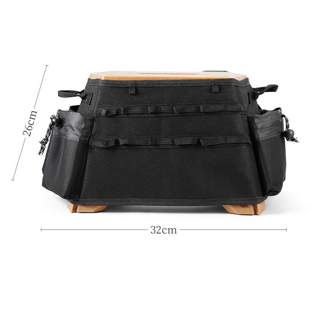 Outdoor Folding Tactical Stool Protective Cover, Handheld Expansion, Portable Tool Bag_voghion.com