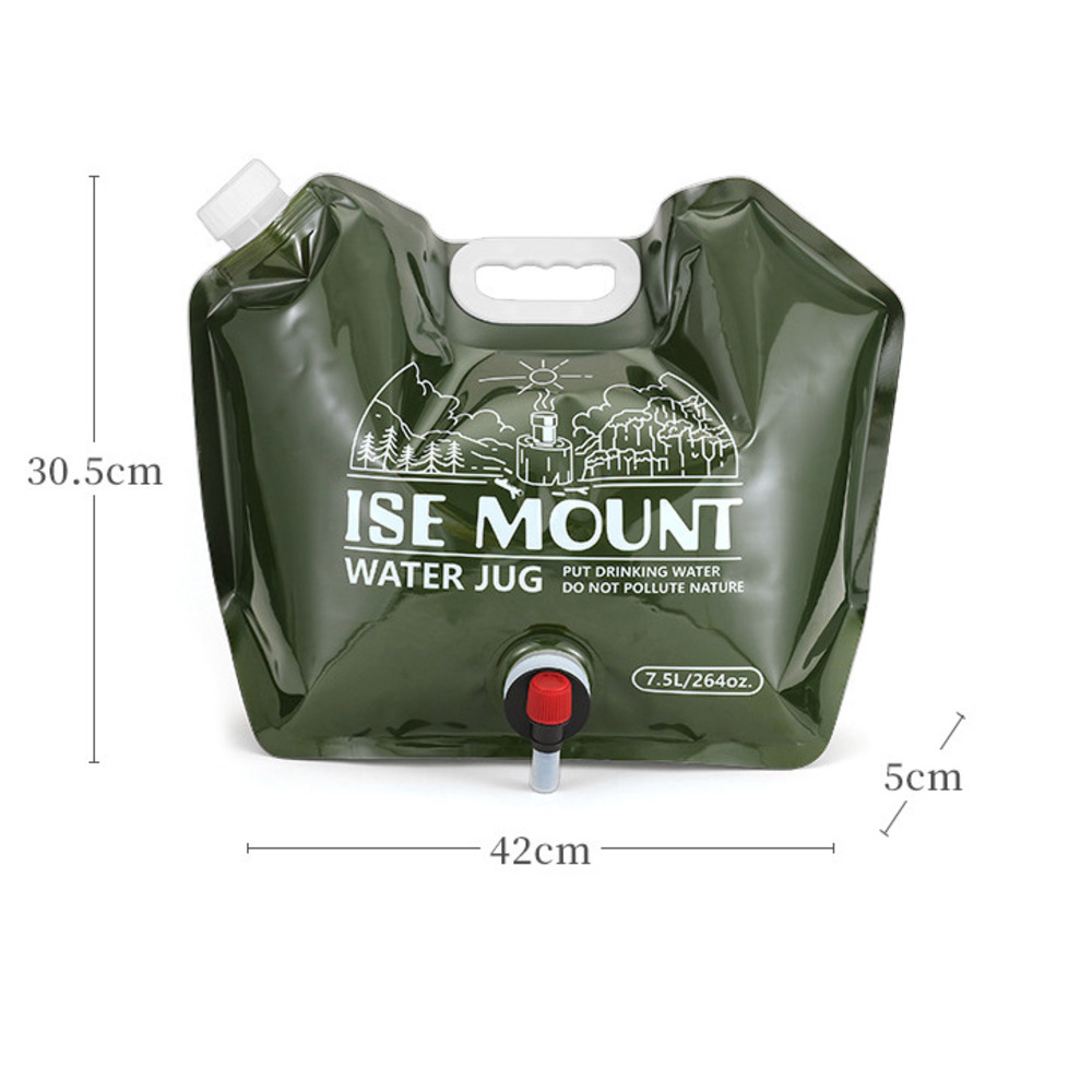 Borsa pieghevole per la conservazione dell'acqua all'aperto, attrezzatura da campeggio portatile_voghion.com