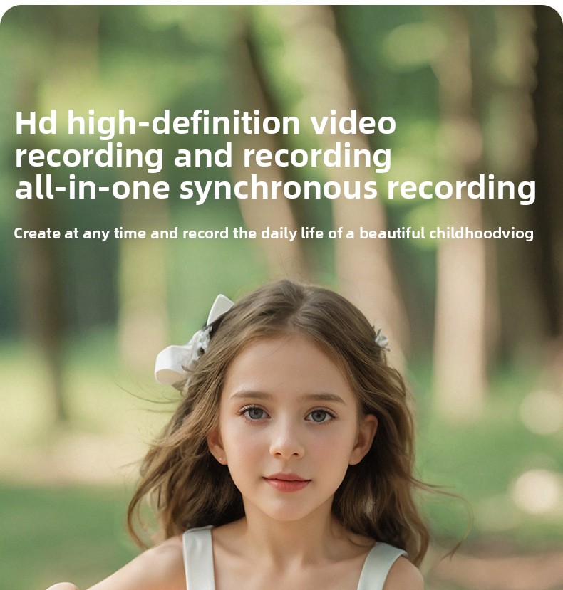 【High Quality】 New High-Definition Children's Camera With High Pixels, Cartoon Protective Case Toy, Can Take Photos And Transfer To_voghion.com