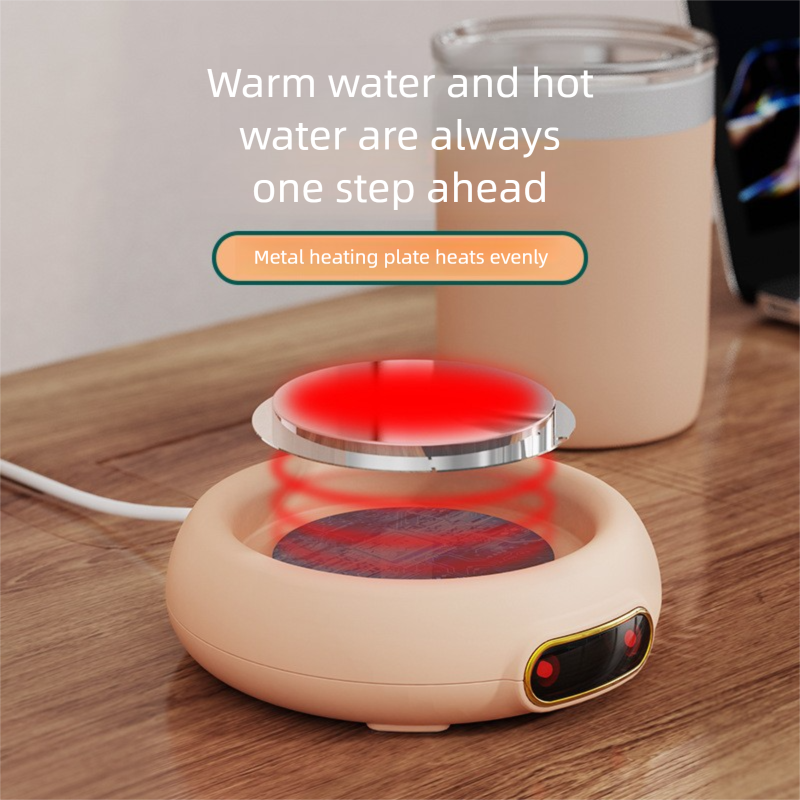 55 ° 3 USB Constant Heating Coaster Smart Warmer Set Base Coffee Insulation Gift Adjustable Temperature_voghion.com