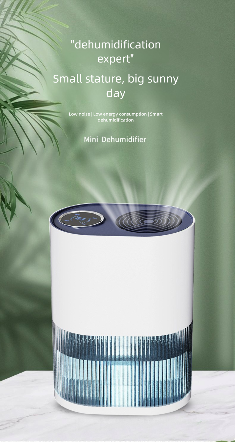 Home New For Use Semiconductor Indoor Bedroom Silent Small Dehumidifier Moisture Absorber_voghion.com