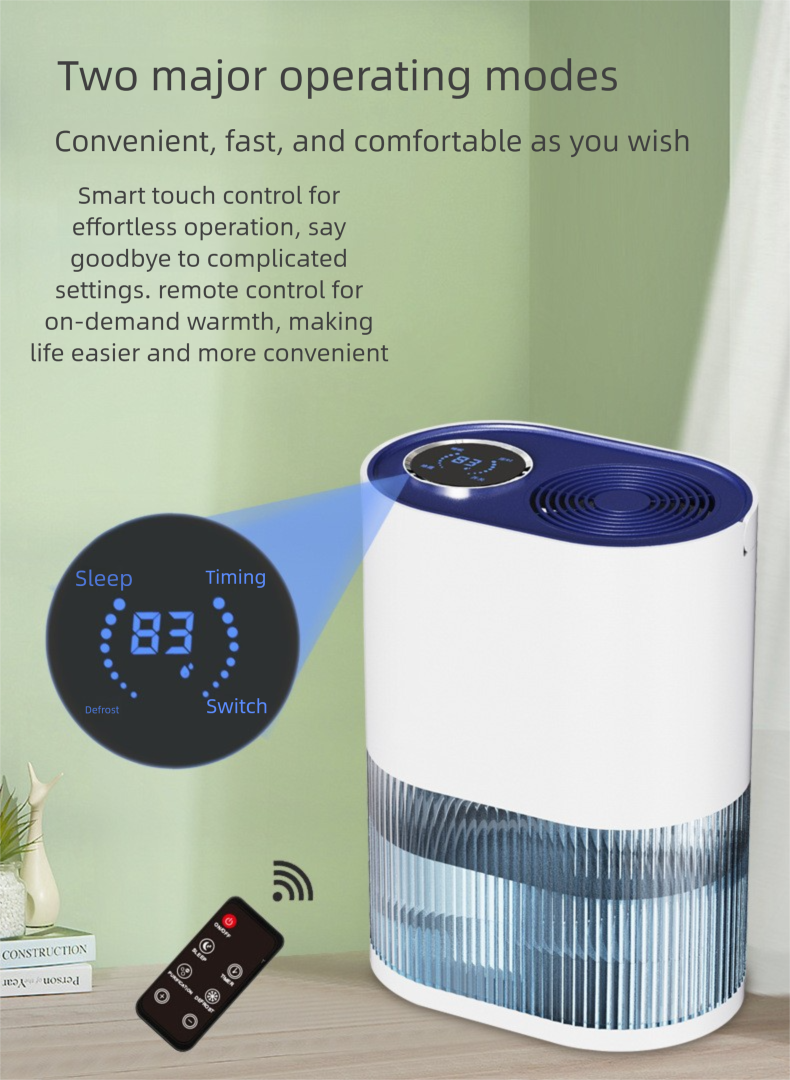 Home New For Use Semiconductor Indoor Bedroom Silent Small Dehumidifier Moisture Absorber_voghion.com