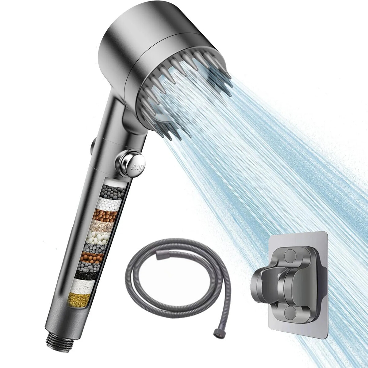 North America's Hot Selling Handheld Beauty Showerhead Removes Chlorine And Heavy Metals_voghion.com