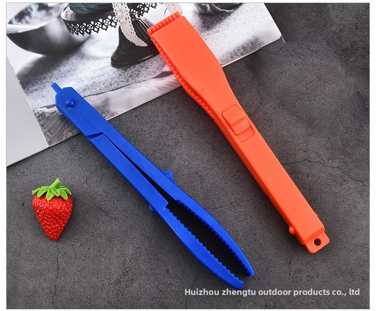 Dispositivo di controllo in plastica con pinza per pesci, accessori per la pesca_voghion.com