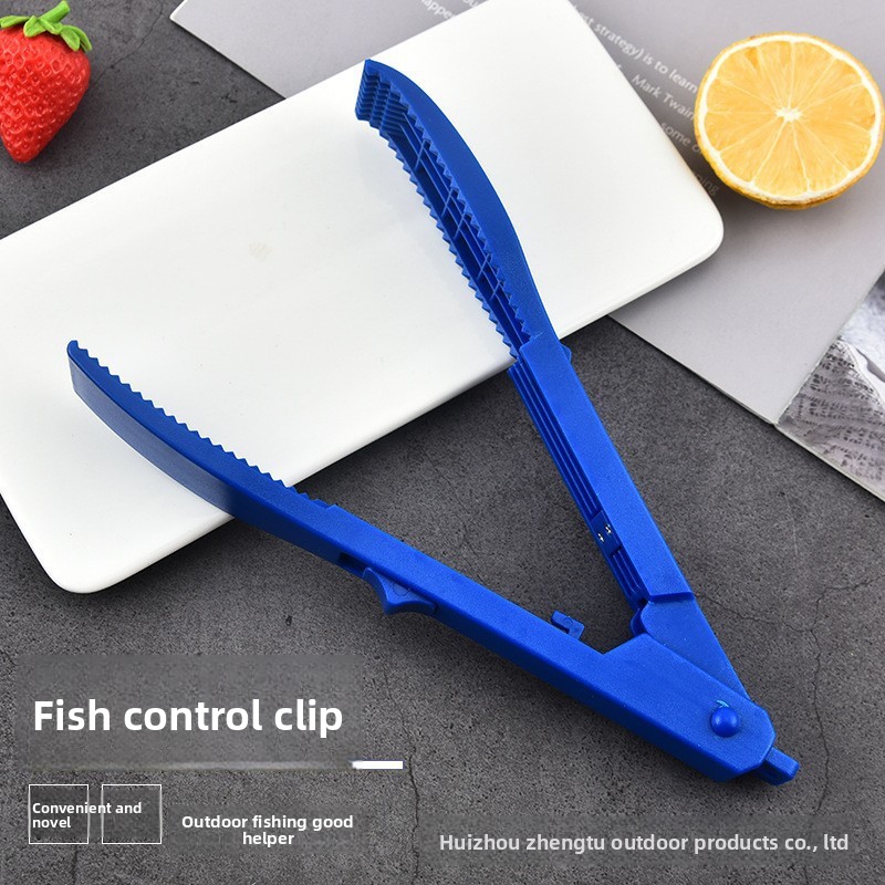 Dispositivo di controllo in plastica con pinza per pesci, accessori per la pesca_voghion.com