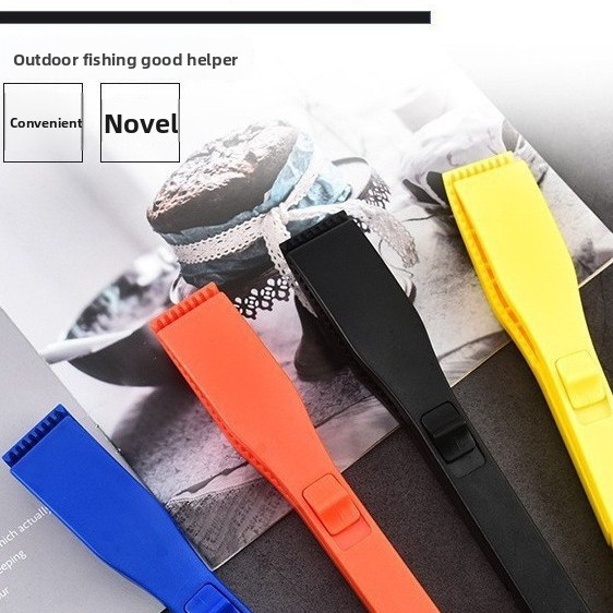 Dispositivo di controllo in plastica con pinza per pesci, accessori per la pesca_voghion.com