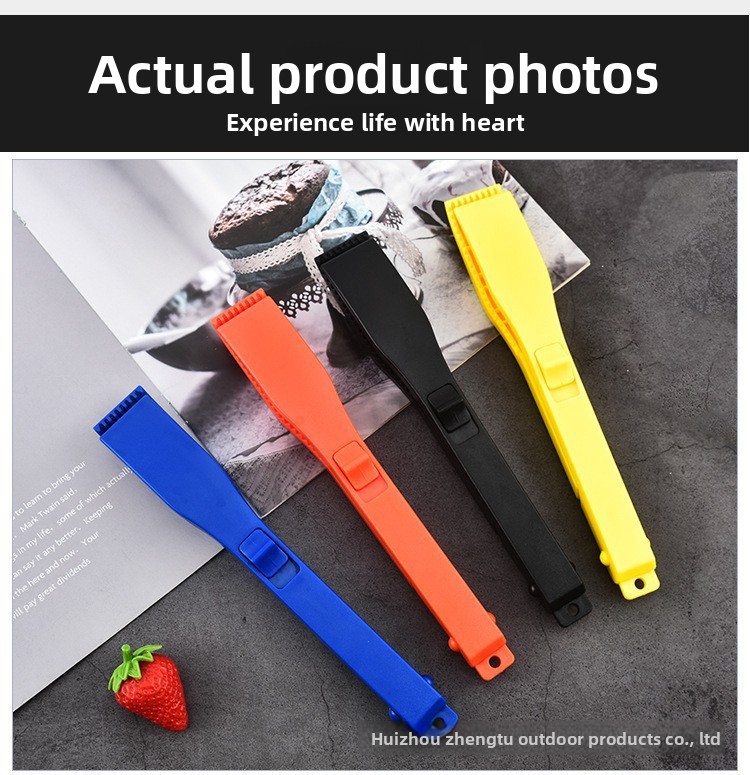 Dispositivo di controllo in plastica con pinza per pesci, accessori per la pesca_voghion.com