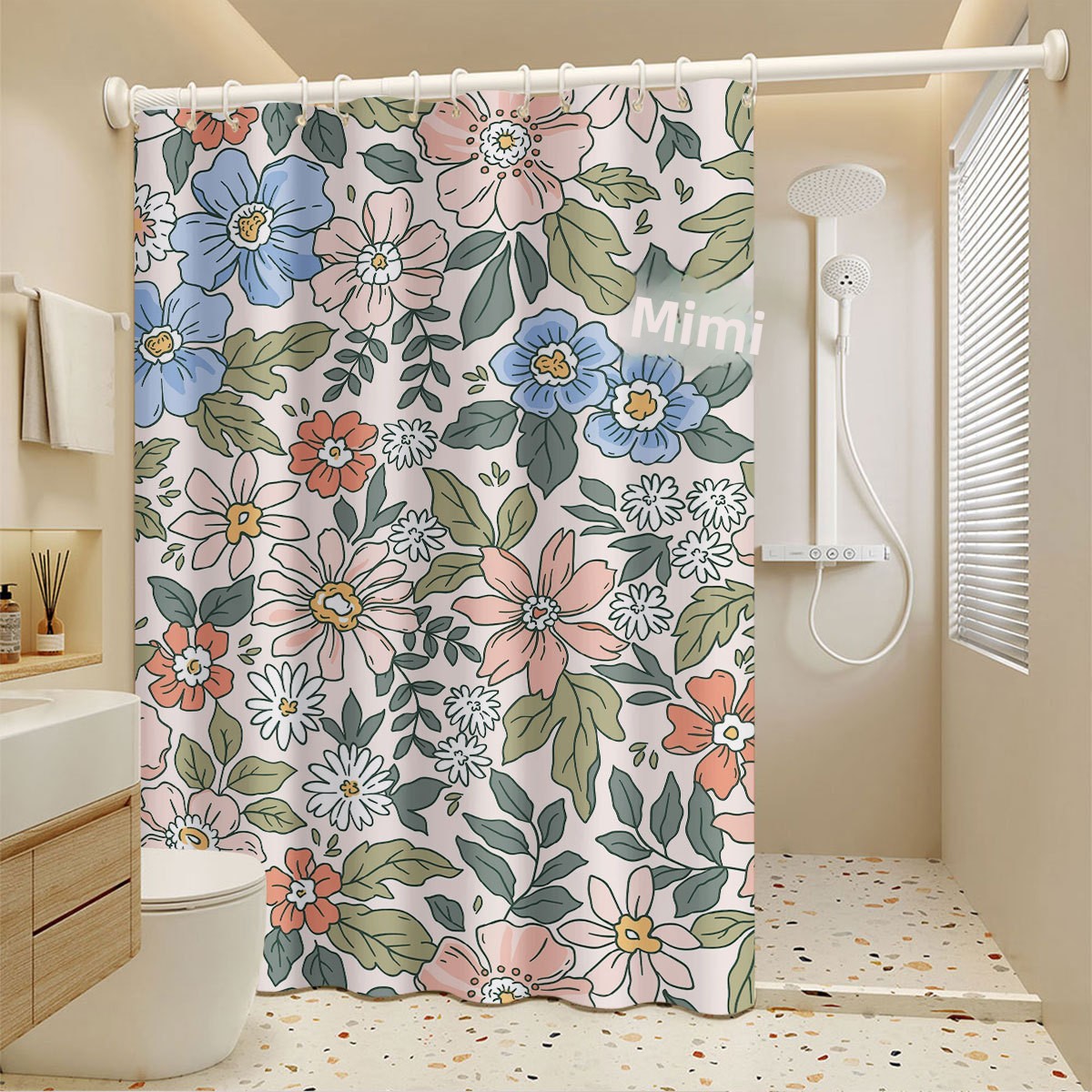 Shopping Mall Fitting Room Clothing Store Waterproof Mildew-proof, Dual-purpose Bathroom Shower Curtain And Partition_voghion.com