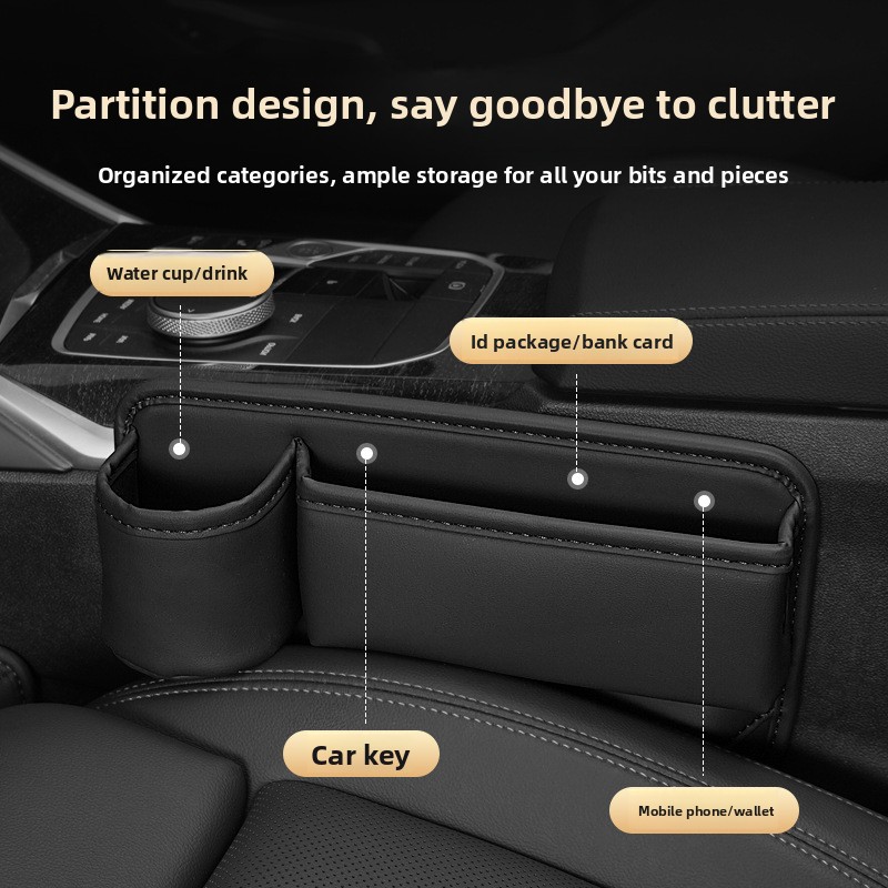 Seat Box Multifunctional Gap Car Interior Storage Bag Organizer_voghion.com