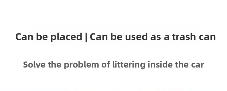 Trash Can Multi-Functional Bag Cartoon Car Seat Back Hanging Storage Box_voghion.com