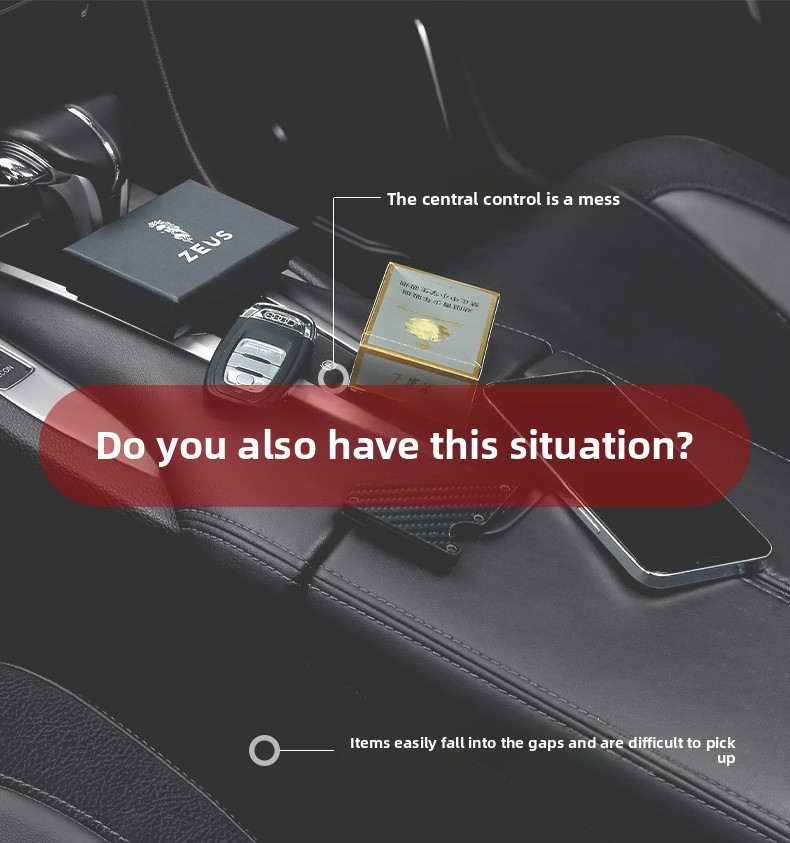 Interior Accessories Seat Bag Car Gap Storage Box Organizer_voghion.com