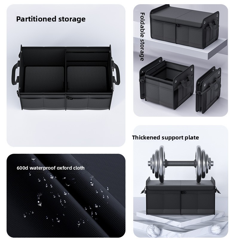 Trunk Organizer Car Large Capacity Foldable Outdoor Storage Box_voghion.com