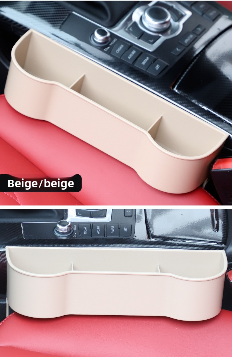 Boîte de rangement Gap pour compartiment central de siège, organisateur multifonctionnel pour l'intérieur de voiture_voghion.com