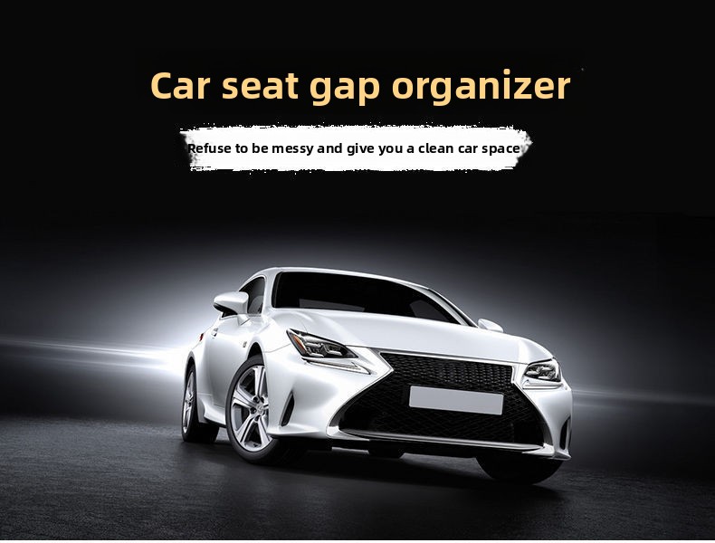 Boîte de rangement multifonctionnelle pour siège/entretoises de voiture, avec commande centrale._voghion.com