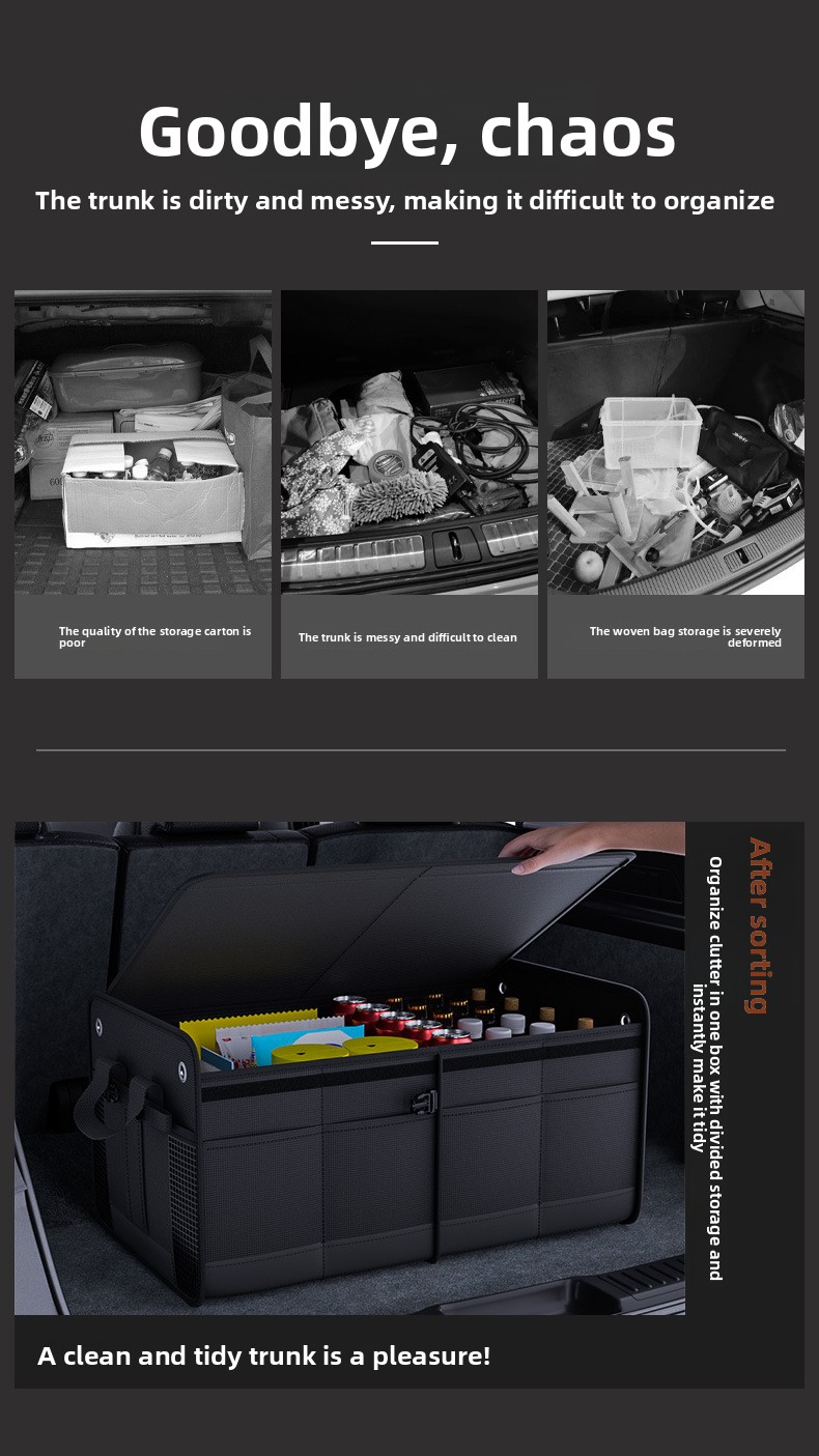 Trunk Organizer Car Large Capacity Foldable Outdoor Storage Box_voghion.com