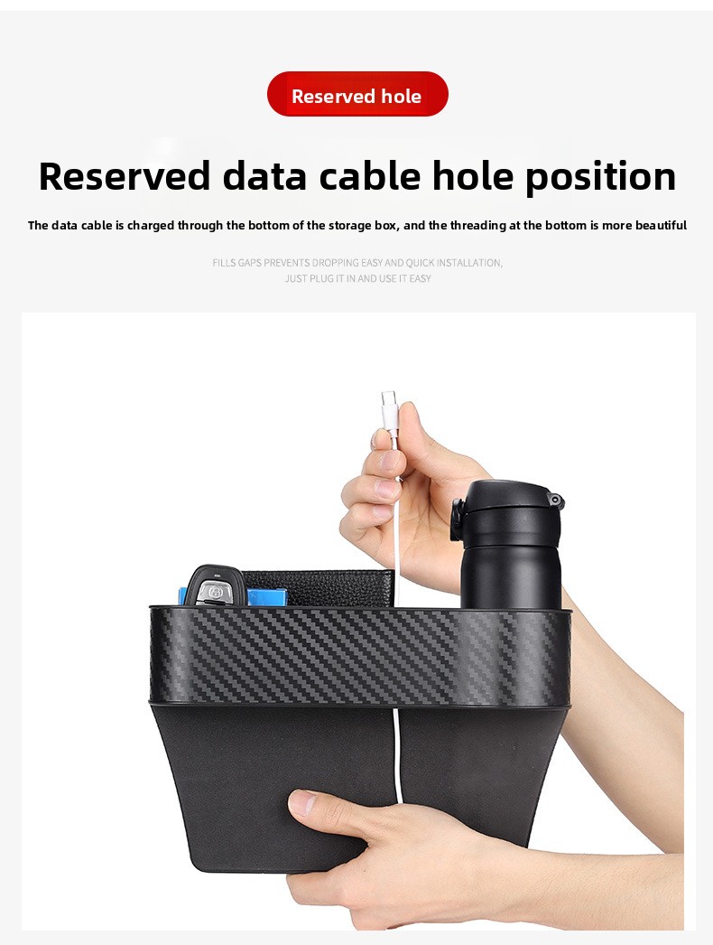 Interior Accessories Seat Bag Car Gap Storage Box Organizer_voghion.com