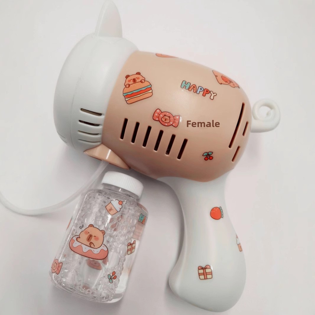 Large Volume Internet-Famous Children's Multi-Hole Bubble Machine, Automatic And Leak-Proof, Foreign Trade Ins_voghion.com