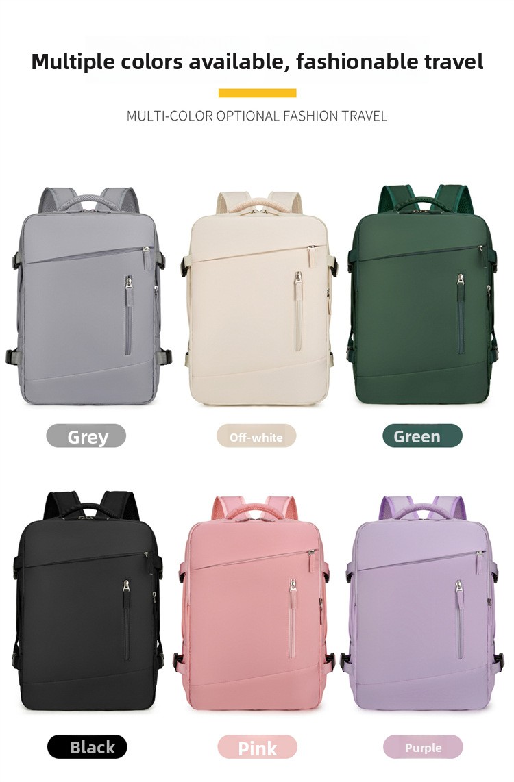 New Expandable Large Capacity Multifunctional Casual Laptop Bag Short Trip Backpack_voghion.com