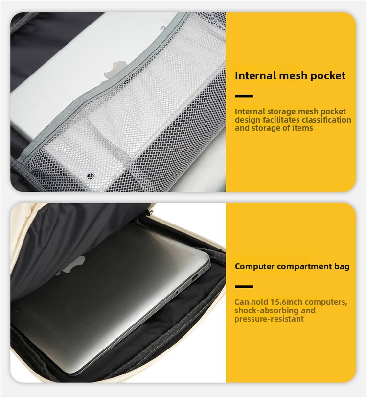 New Expandable Large Capacity Multifunctional Casual Laptop Bag Short Trip Backpack_voghion.com