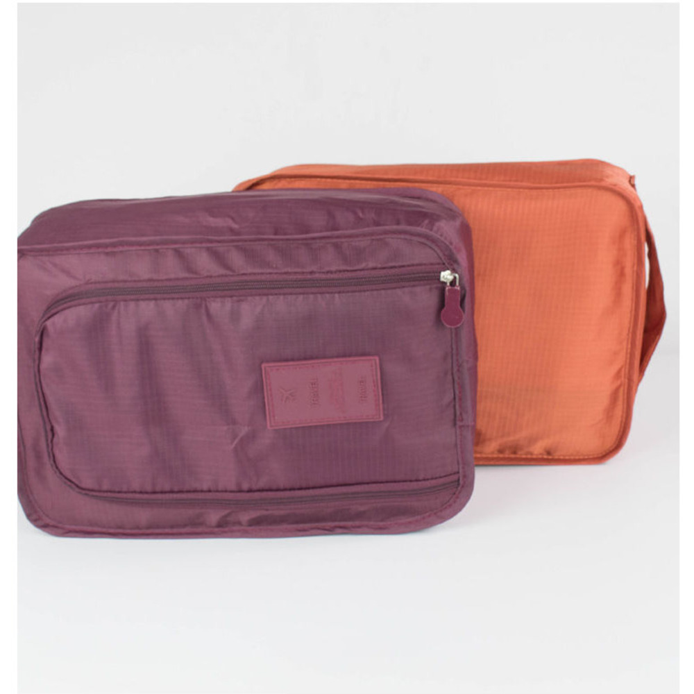 Foldable Portable Shoe Bag, Multifunctional Travel Shoe Storage Pouch
_voghion.com