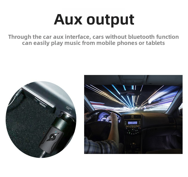 5.3 Transmitter Stereo Receiver USB Bluetooth Dual Output Computer Audio Adapter_voghion.com