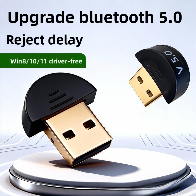 Mini adattatore/ricevitore e trasmettitore audio/adattatore 5.0/Bluetooth per computer desktop_voghion.com