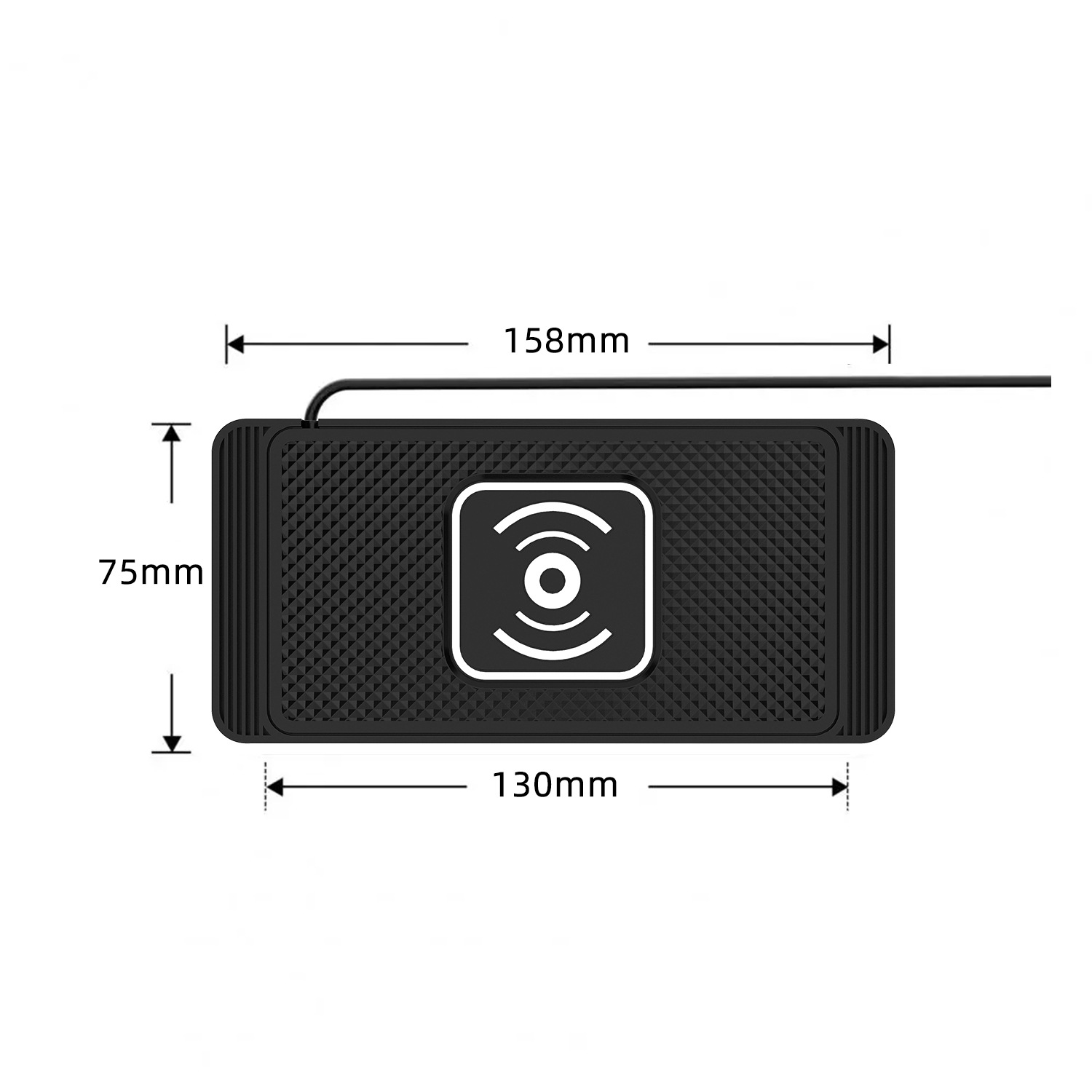 Draadloze inductie autolader voor samsung en huawei_voghion.com