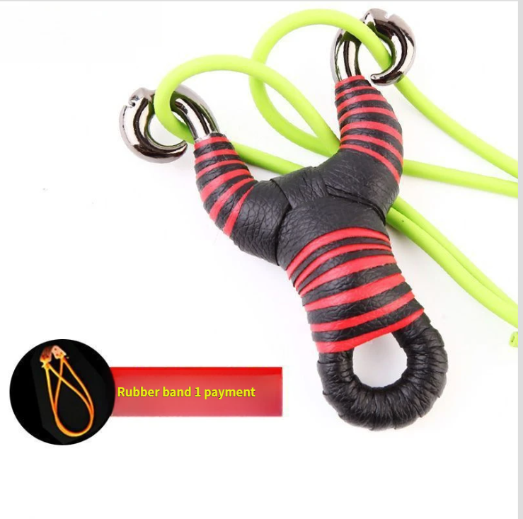 Precision Outdoor Traditional Metal Practical Competition Bow Frame, Round And Flat Rubber Bands, Recurve Slingshot,_voghion.com