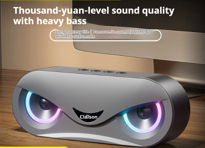 Mini subwoofer wireless M6 di alta qualità, altoparlante per auto, altoparlante Bluetooth portatile per la casa_voghion.com
