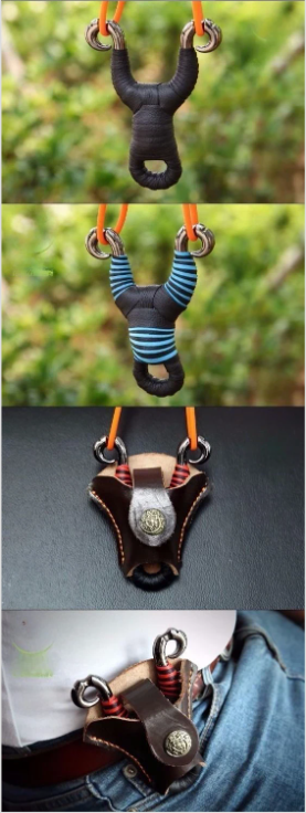 Precision Traditional Metal Slingshot Set For Outdoor Sports_voghion.com