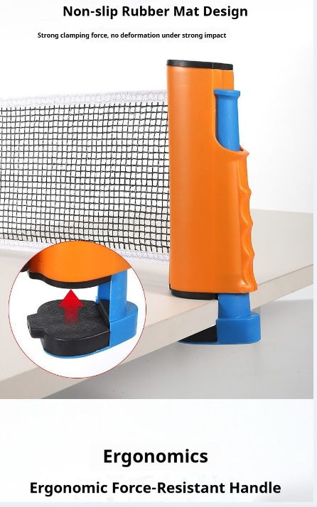 Frame Portable Barrier Universal Free Table Tennis Net Telescopic Standard_voghion.com