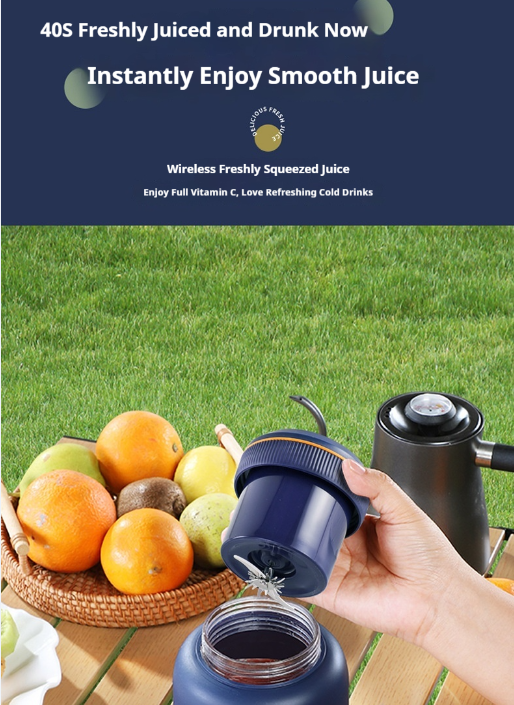 Spremiagrumi portatile per frutta e verdura, piccolo, elettrico, senza fili, tazza, grande capacità, secchio da tonnellate_voghion.com