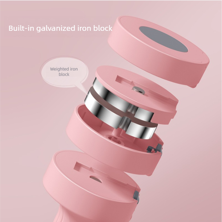 Wome's Adjustable Weight Dumbbells, Detachable Rubber-Coated Yoga Dumbbells For Home Use, Arm Slimmig, 5KG Pair Of_voghion.com