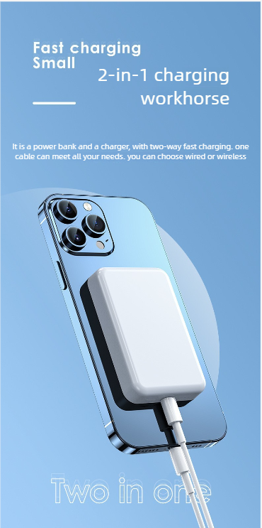 Magnetic Wireless Power Bank Portable Charger For Iphone_voghion.com