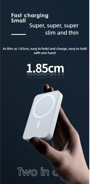 Magnetic Wireless Power Bank Portable Charger For Iphone_voghion.com
