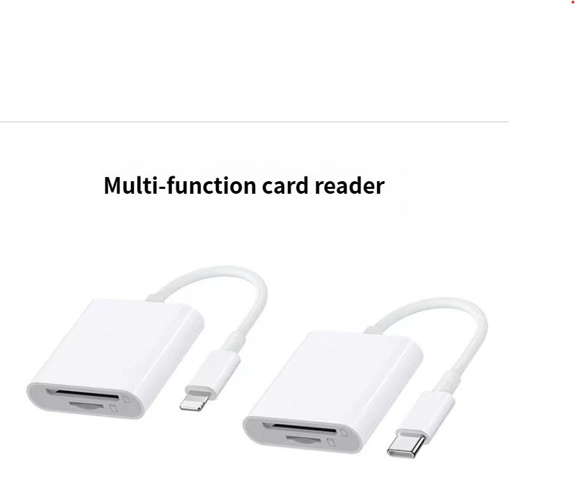 Geeigneter SD/TF-Kartenleser für iPhones, passend für PCs, Laptops und iPhones (Typ-C/Imaging zu Micro-SD/TF-Kartenleser)._voghion.com
