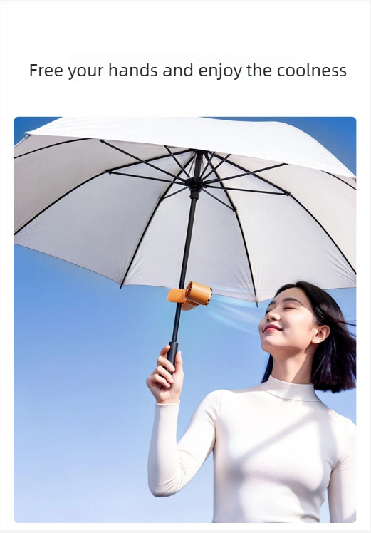 Portable Fan With Stepless Speed Control And 100 Power Modes_voghion.com