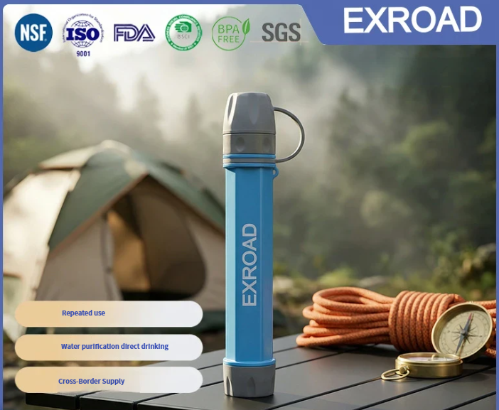 Adventure Camping Direct Drinking Purifier Emergency Equipment Filter Cross-Border Portable Outdoor Personal Water_voghion.com