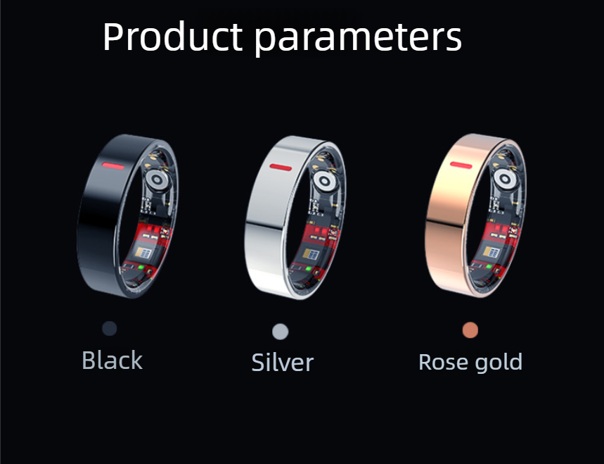 Smart Ring Mit Blutdruck- Und Herzfrequenz-gesundheitsmonitor_voghion.com