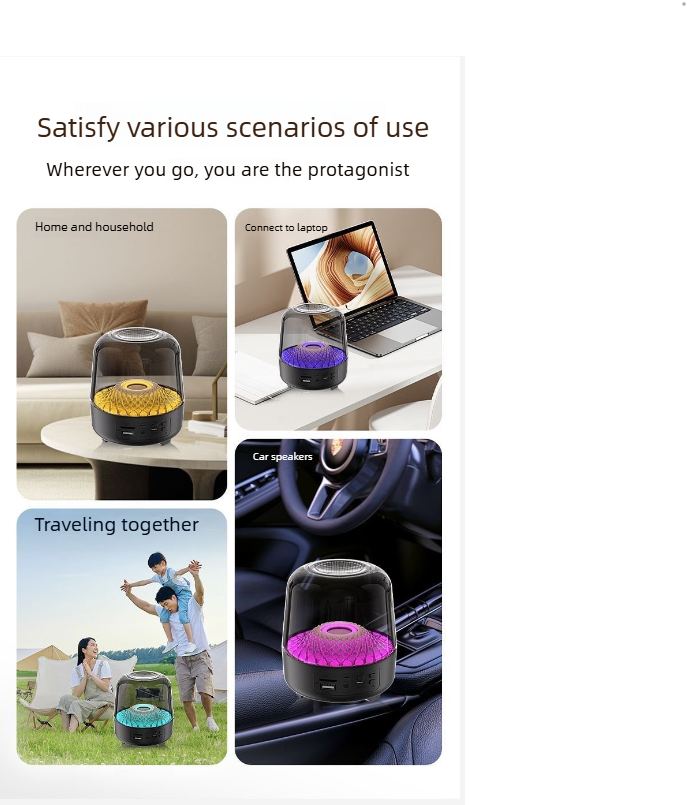 Harman Effects Wireless Bluetooth Speaker With Subwoofer And Bass_voghion.com